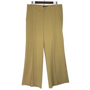 LRL Ralph Lauren Pants 14 Ultra Wide Leg Office Career Dress Trousers Minimalist
